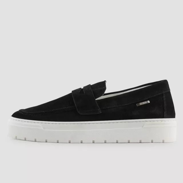 Antony Morato Men's Black Suede Moccasins - Image 4