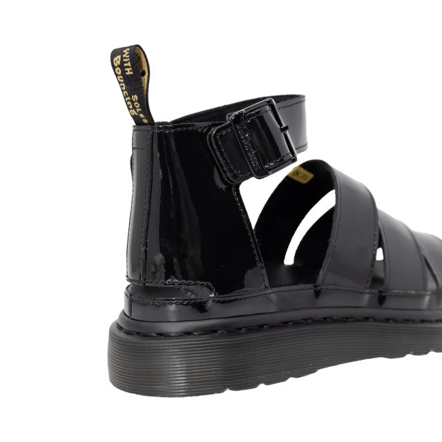 Dr. Martens Women's Black Leather Sandals – Stylish Fall/Winter Footwear - Image 4