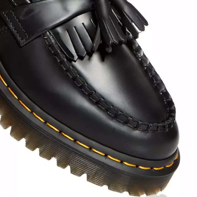 Dr. Martens Women's Leather Black Slip-On Shoes - Image 6