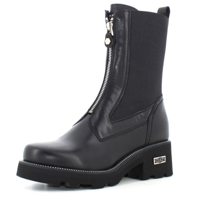 Cult Women's Black Leather Ankle Boots - Image 6