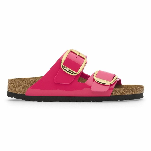 Birkenstock Women's Fuchsia Sandals with Buckle and Bow - Image 6