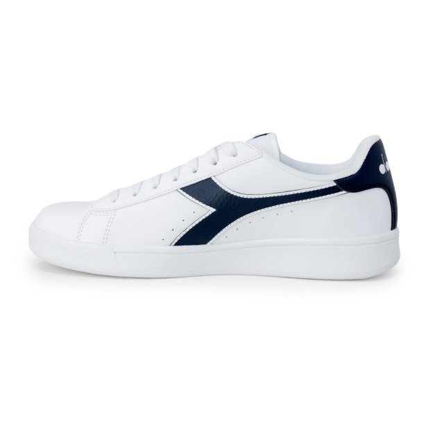 Diadora Men’s Blue Sneakers - Sporty Faux Leather Shoes for Fall/Winter - Image 4