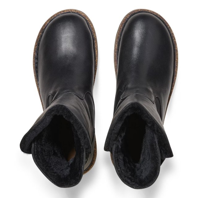 Birkenstock Women's Black Leather Boots - Image 6