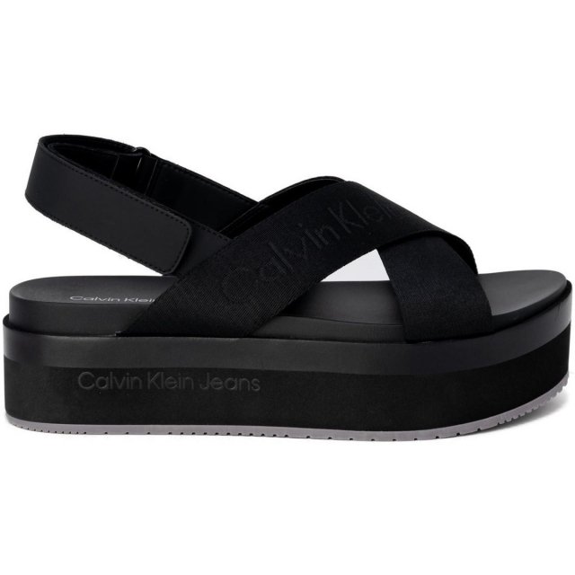 Calvin Klein Jeans Women's Black Sandals - Image 3