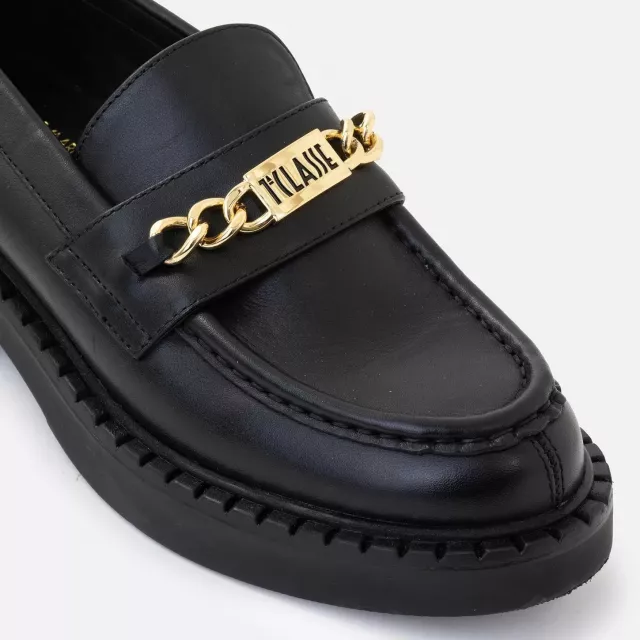 Alviero Martini Prima Classe Black Slip-On Shoes - Image 3