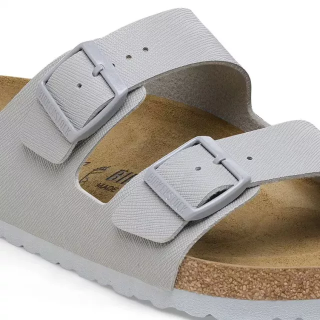 Birkenstock Men’s Grey Buckle Sandals - Image 5