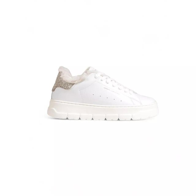 Crime London Women's White Sneakers - Image 4