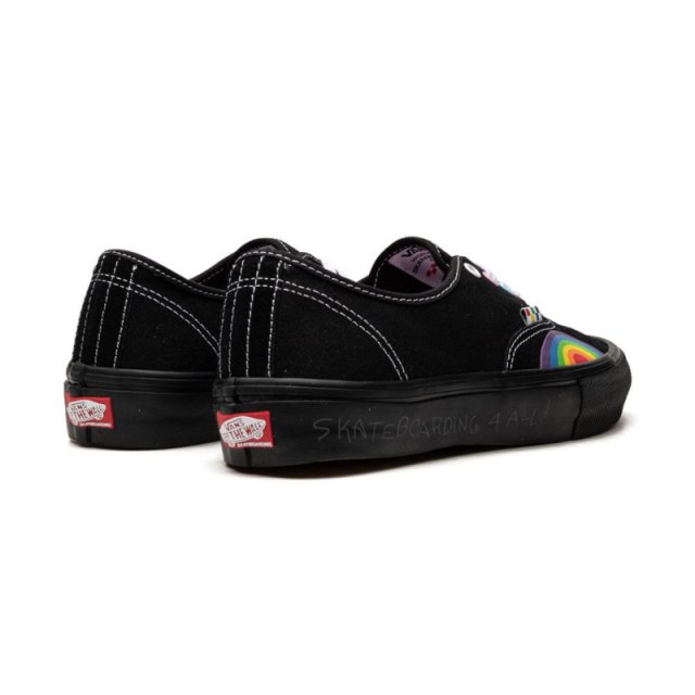 Vans Women's Black Leather Shoes - Image 3