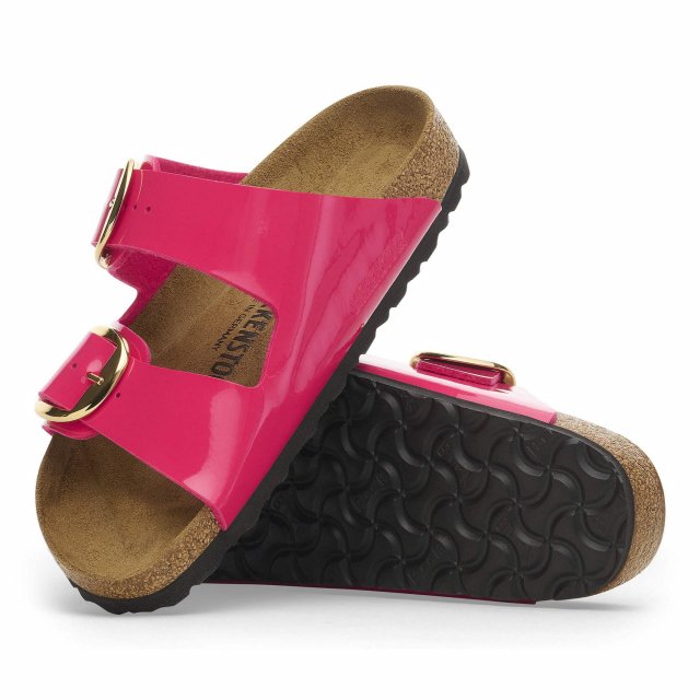 Birkenstock Women's Fuchsia Sandals with Buckle and Bow - Image 7