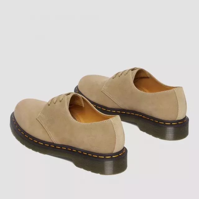 Dr. Martens Men's Beige Suede Moccasin - Image 5