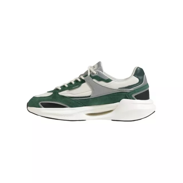 D.a.t.e. Men's Green Leather Shoes - Image 4