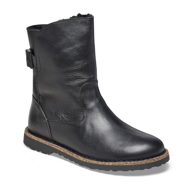 Birkenstock Women's Black Leather Boots - Image 3