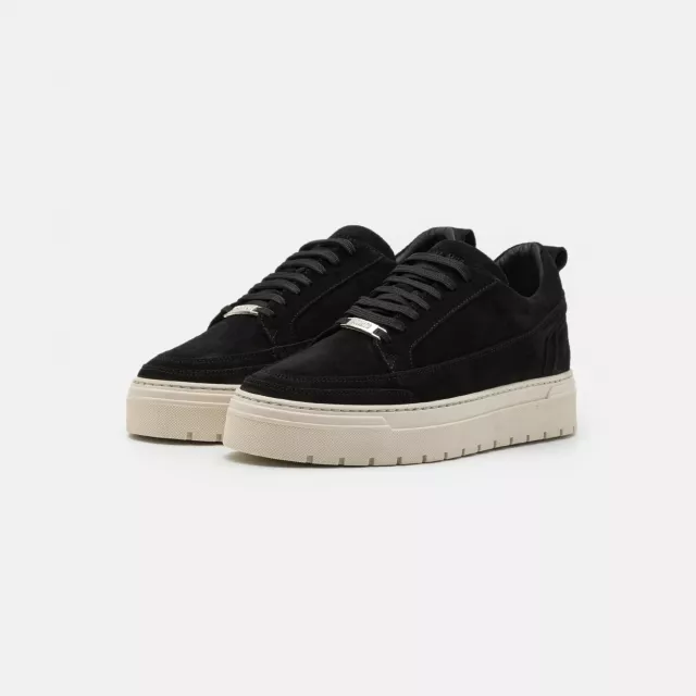 Antony Morato Men's Black Leather Sneakers - Image 4