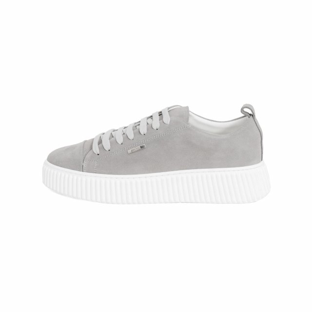 Antony Morato Men's Grey Leather Sneakers - Image 4