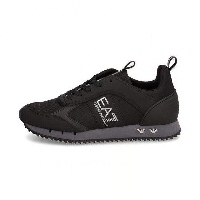 EA7 Men's Black Fall/Winter Sneakers - Image 4