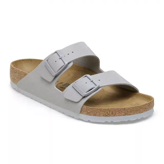 Birkenstock Men’s Grey Buckle Sandals - Image 9