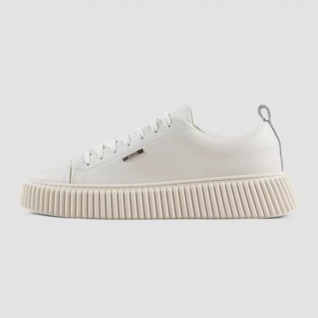 Antony Morato Men’s White Leather Shoes - Image 3