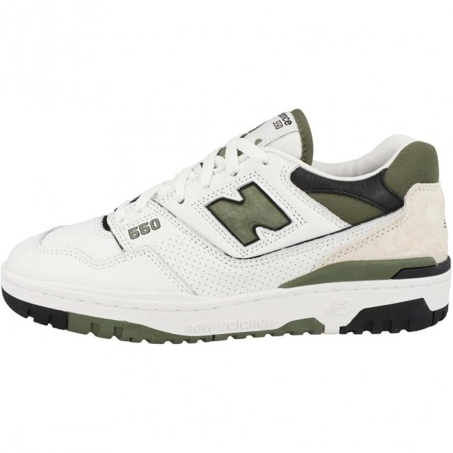 New Balance Men's Green Sporty Sneakers - Image 5