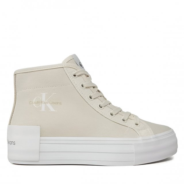 Calvin Klein Jeans Women's Beige Sneakers - Image 4