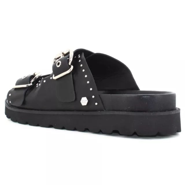 Cult Women’s Black Leather Platform Sandals - Image 5