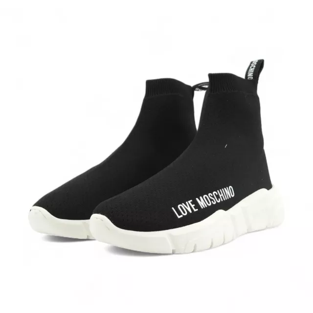 Love Moschino Women’s Black Sneakers - Image 4