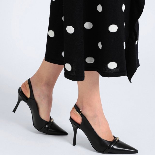 Furla Women's Black Leather Pumps - Image 3