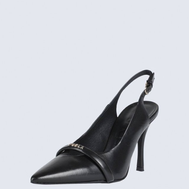 Furla Women's Black Leather Pumps - Image 4