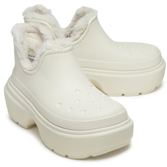 Crocs Women's White and Black Shoes - Image 5