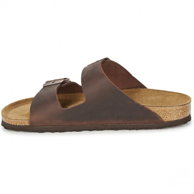 Birkenstock Men’s Brown Slippers - Image 5