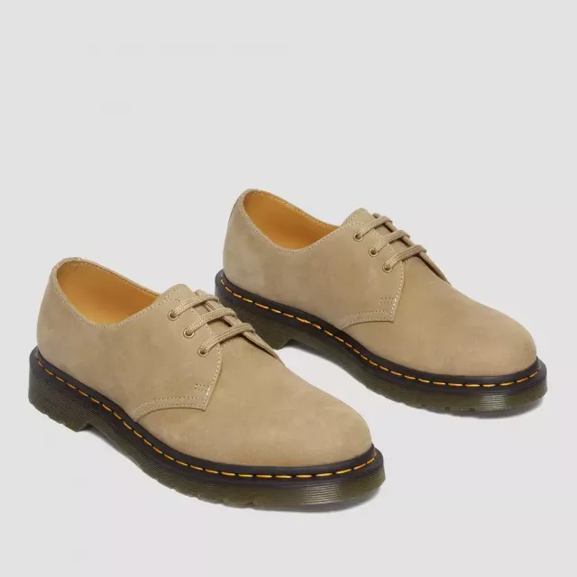 Dr. Martens Men's Beige Suede Moccasin - Image 4