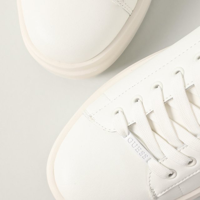 Guess Women’s White Sneakers - Stylish Fall/Winter Casual Shoes - Image 6