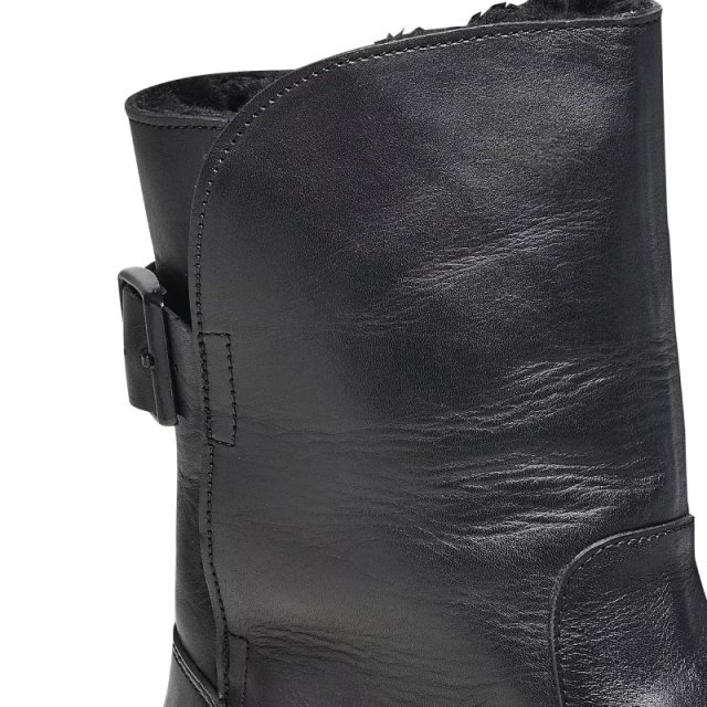 Birkenstock Women's Black Leather Boots - Image 7