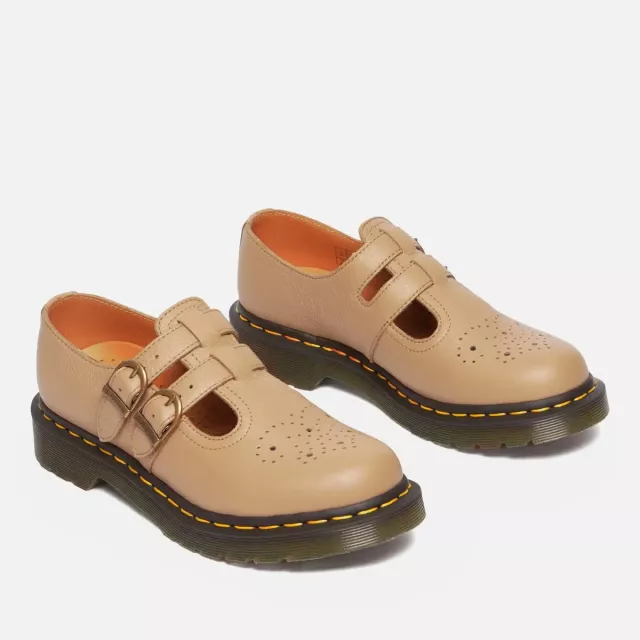 Dr. Martens Women's Beige Slip-On Shoes - Image 4