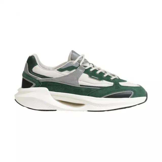 D.a.t.e. Men's Green Leather Shoes - Image 3