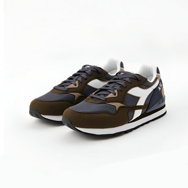 Diadora Men's Blue Sporty Sneakers - Image 5