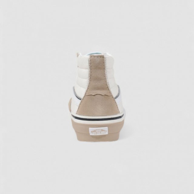 Vans Men’s Beige Leather Shoes - Image 5