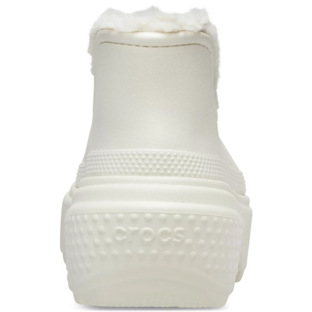 Crocs Women's White and Black Shoes - Image 7