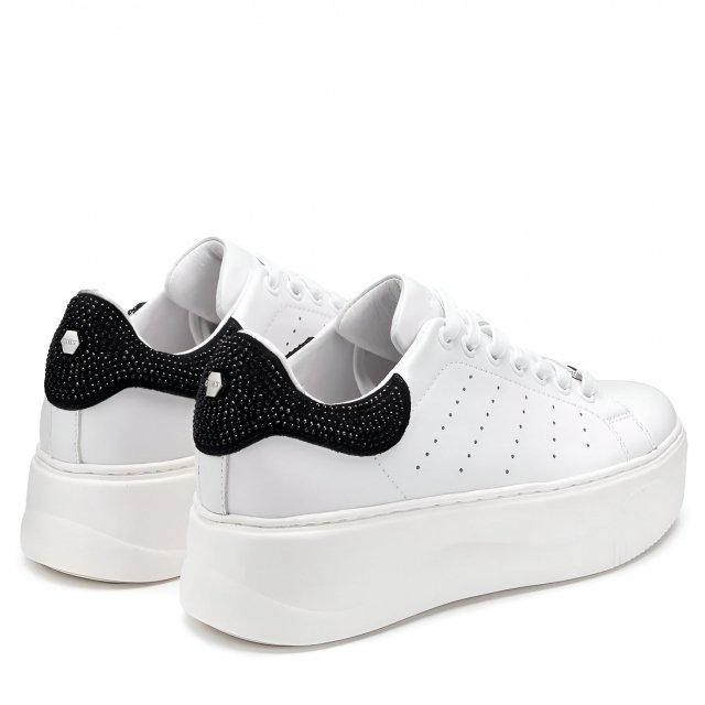 Cult Women's White Leather Lace-Up Shoes - Image 4