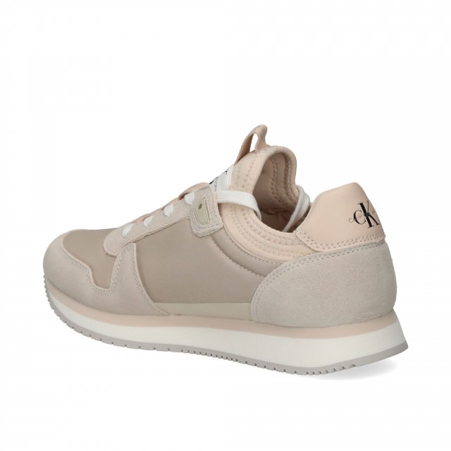 Calvin Klein Women's Pink Suede Print Sneakers - Image 4