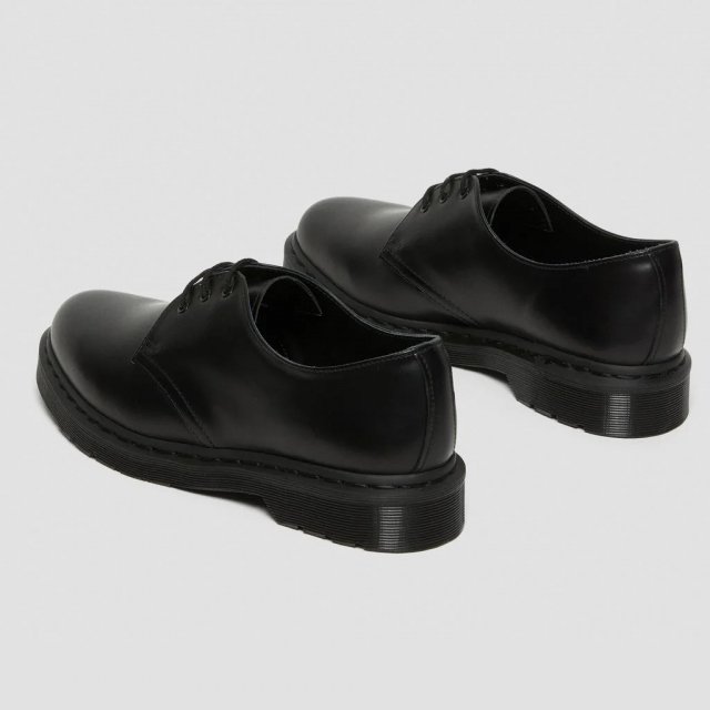 Dr. Martens Men’s Black Leather Lace-Up Shoes - Image 3