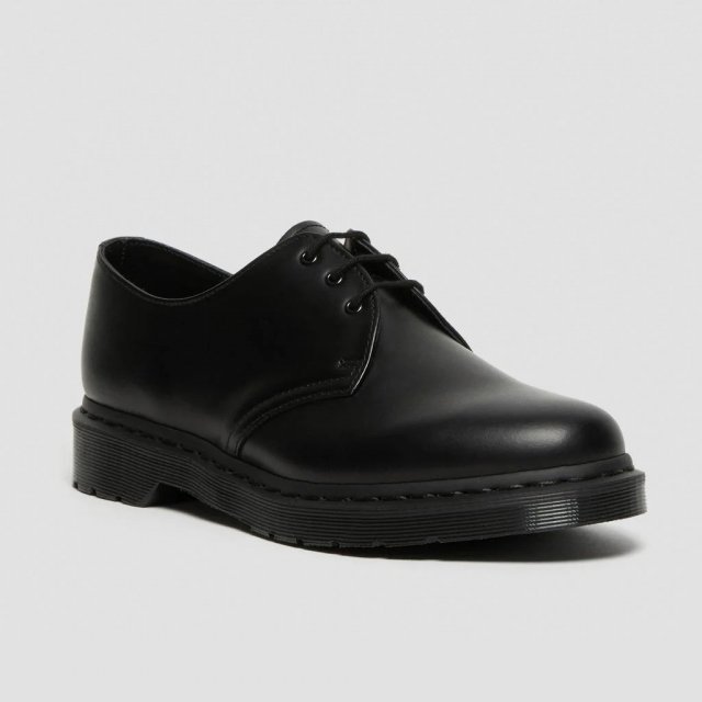 Dr. Martens Men’s Black Leather Lace-Up Shoes - Image 4