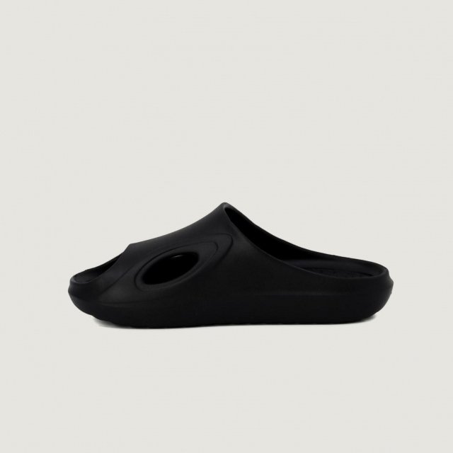 Antony Morato Men’s Black Rubber Sole Slippers for Spring/Summer - Image 5