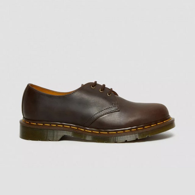 Dr. Martens Men’s Brown Leather Slip-On Shoes - Image 5