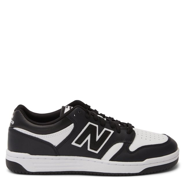 New Balance Men’s Black Leather Sneakers - Image 3