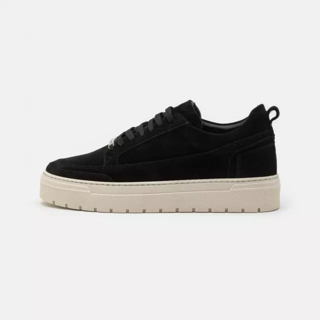 Antony Morato Men's Black Leather Sneakers - Image 5