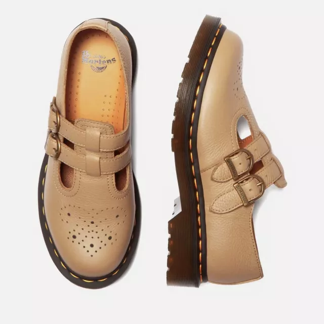 Dr. Martens Women's Beige Slip-On Shoes - Image 7