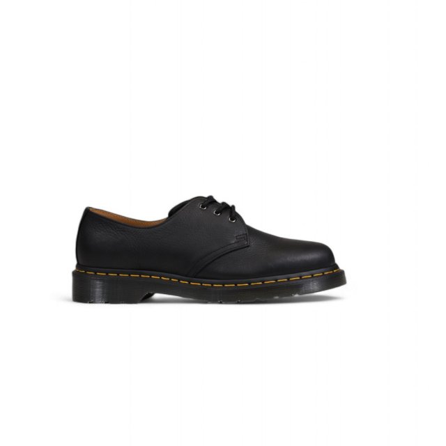 Dr. Martens Men's Black Leather Moccasin Boots - Image 4