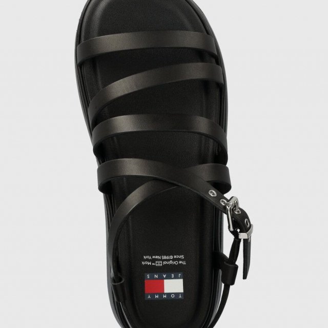 Tommy Hilfiger Jeans Women's Black Platform Sandals - Image 5