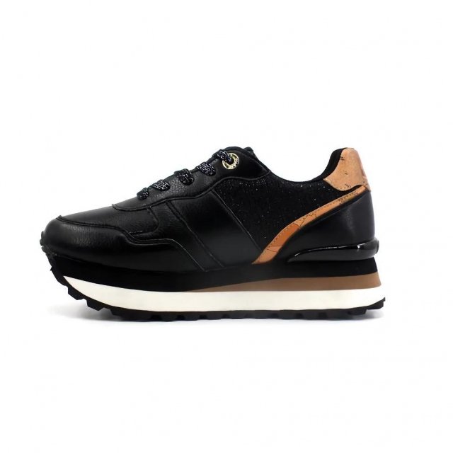 Alviero Martini Prima Classe Women's Black & Coloured Sneakers - Image 3