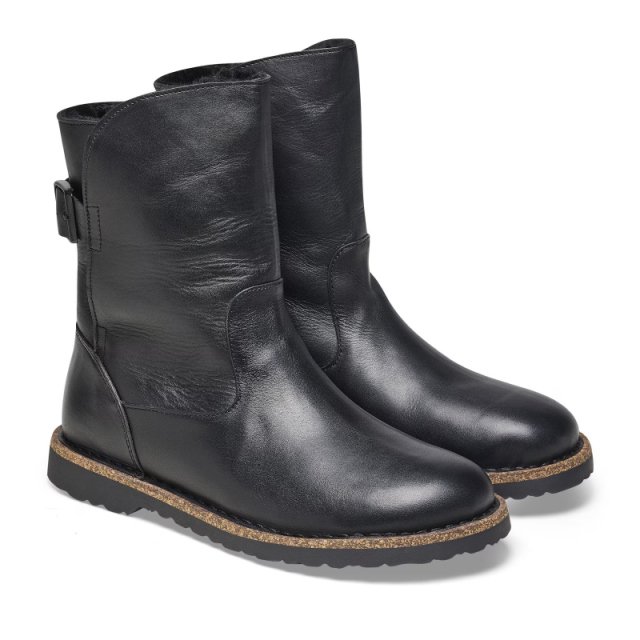 Birkenstock Women's Black Leather Boots - Image 4